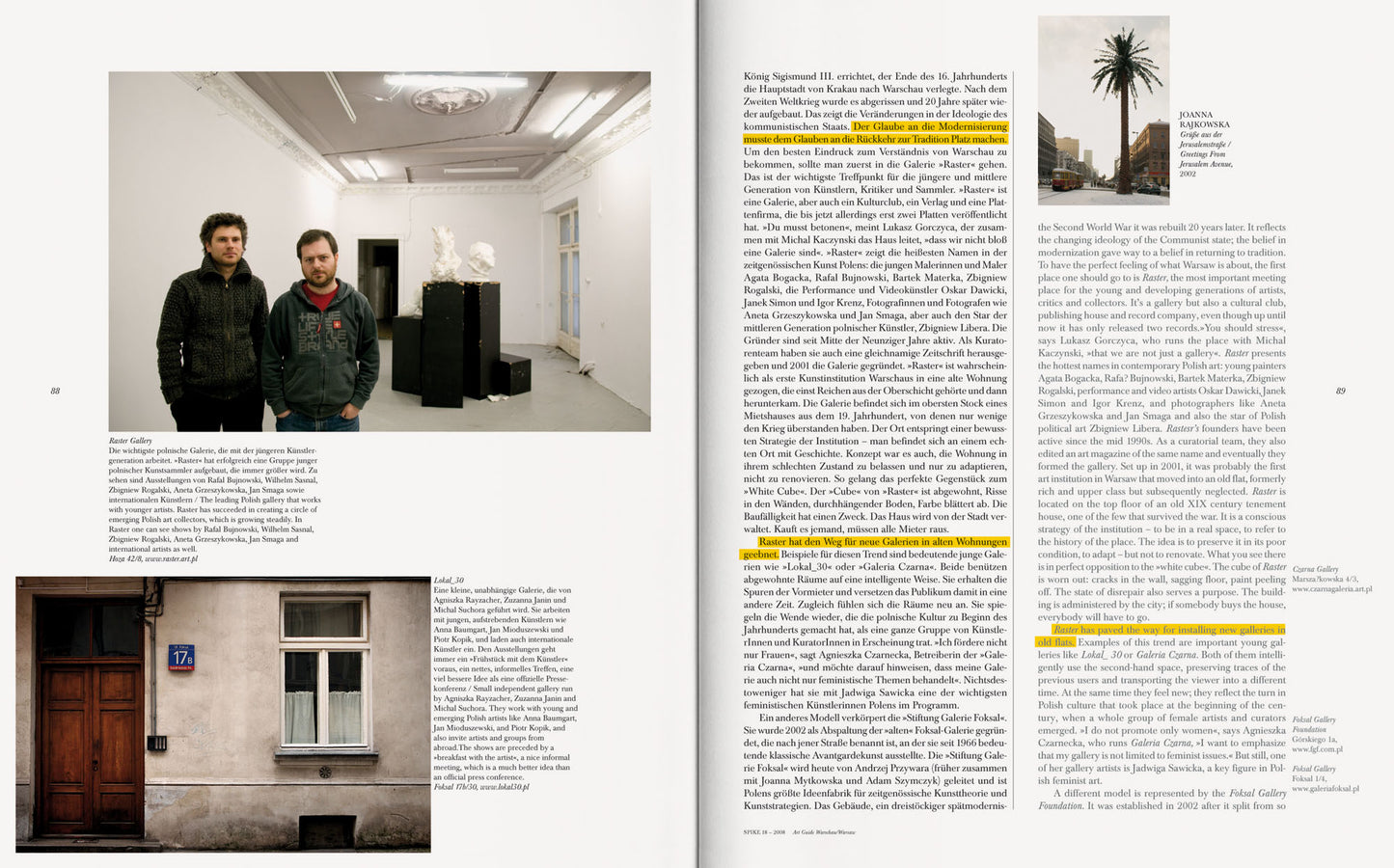 ISSUE 18 (WINTER 2008)