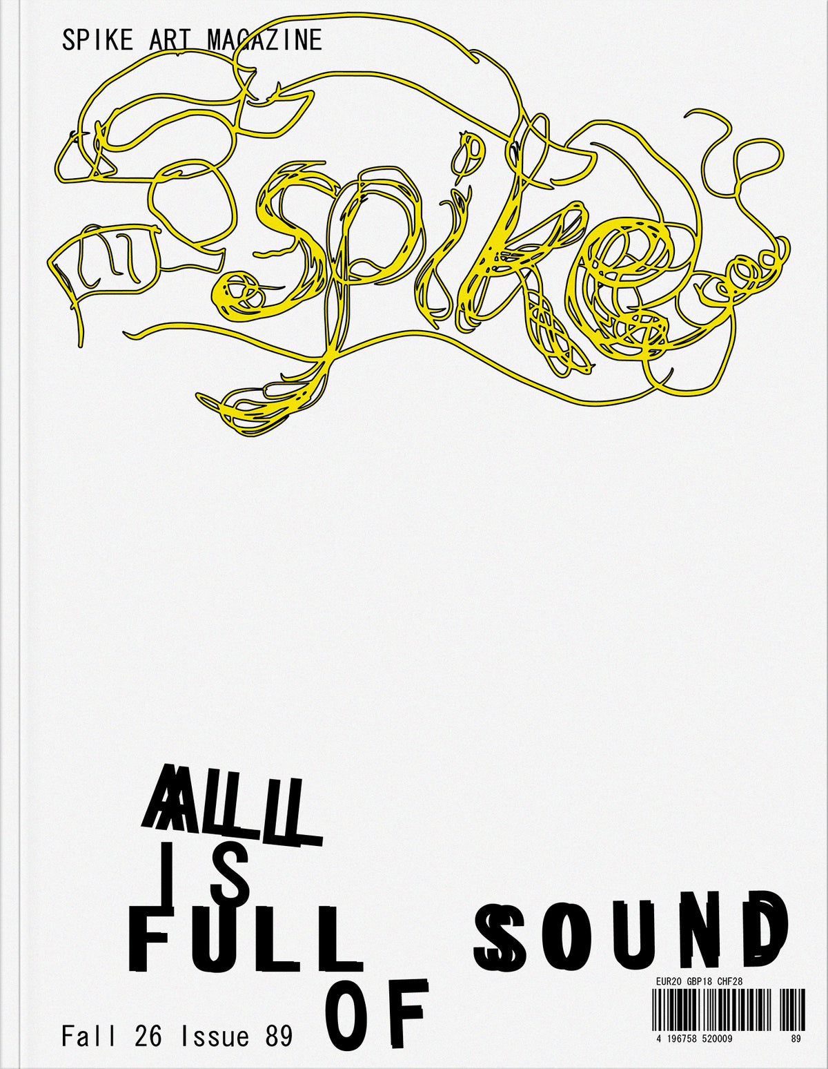ISSUE 89 (Autumn 2026): All Is Full of Sound