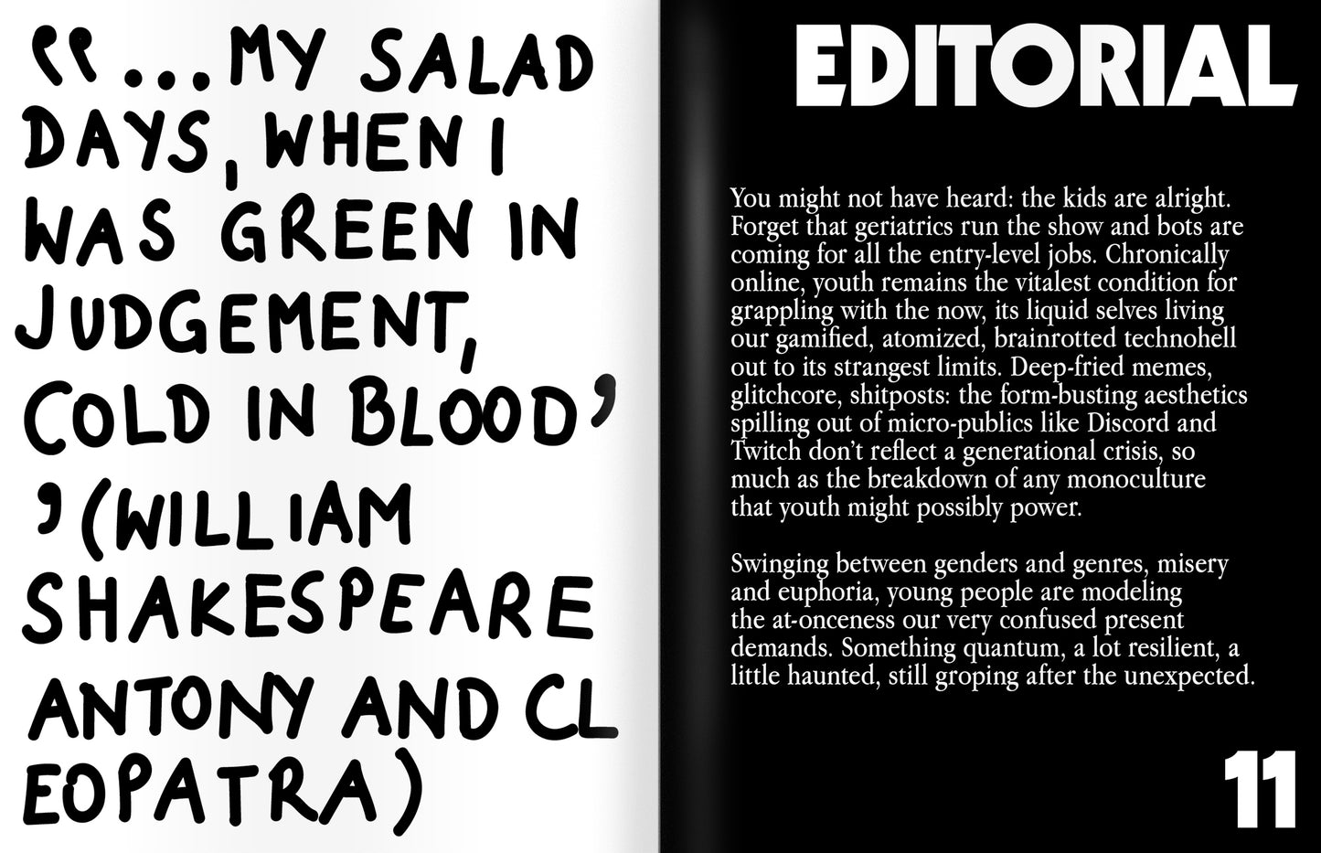 Spike ePaper – Issue 86: Salad Days