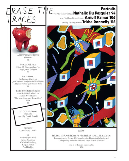 ISSUE 48 (SUMMER 2016): Erase the Traces