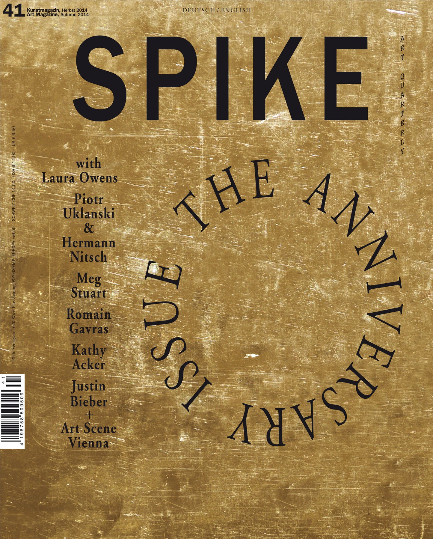 ISSUE 41 (AUTUMN 2014): The Anniversary Issue